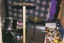Schlagzeug in Bauwagenprojekt