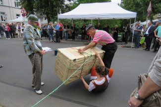 Clownerie zur Eröffnung 2016