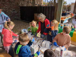 Herbstmarkt 2023: Ytong-Workshop