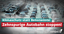Autobahn - Ausbau stoppen